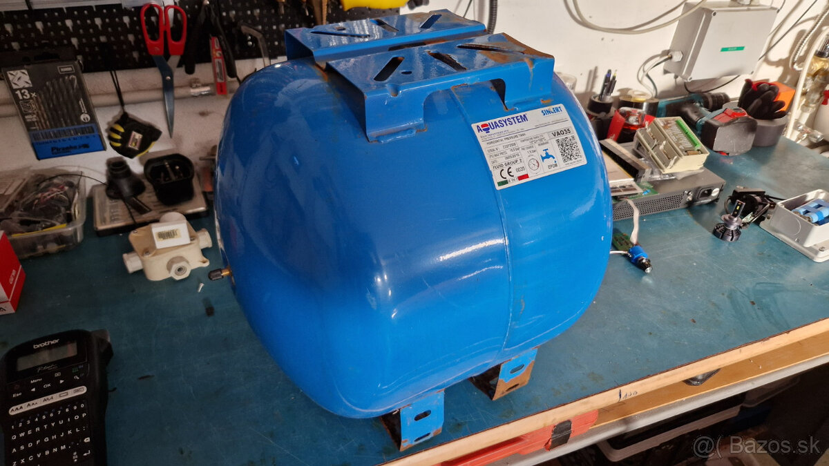 Tlaková nádoba 35 litrov EPDM vak, AQUASYSTEM VAO35