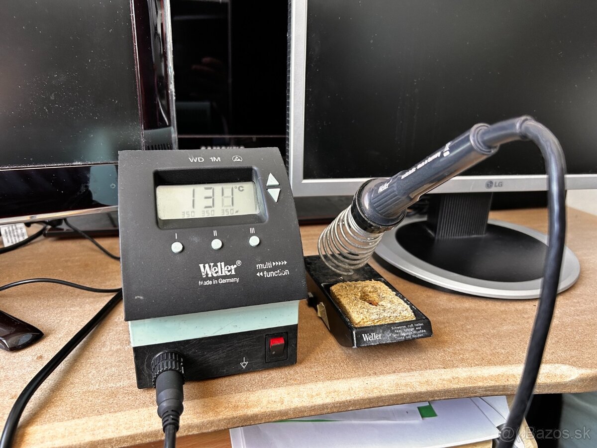 Profesionálna spájkovačka Weller WD1M + hrot T005 13 172 99N