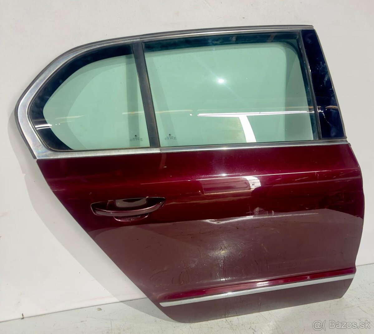 Skoda Superb 2 sedan, prave zadne dvere KOMPLETNE