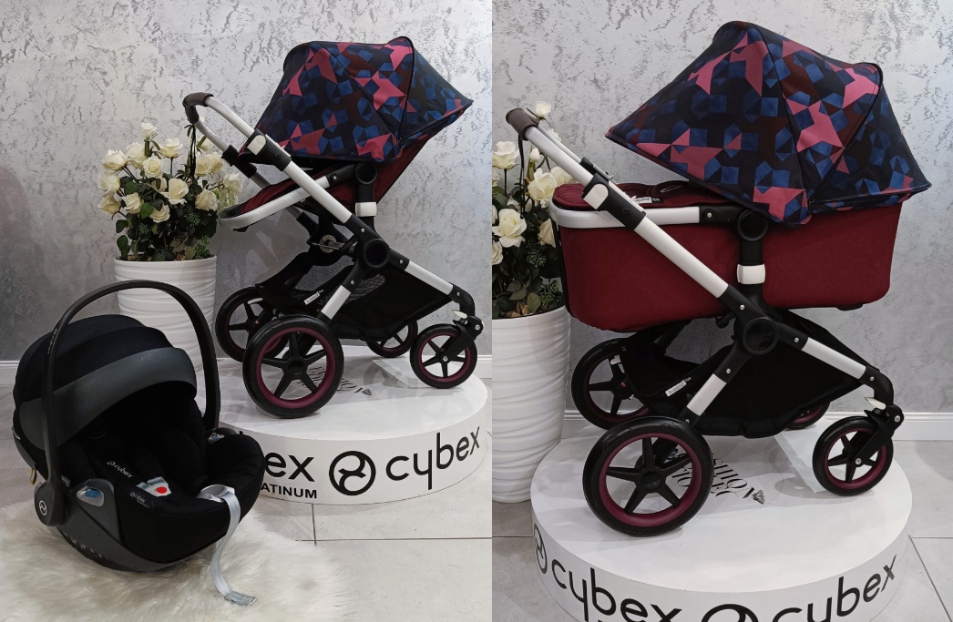 TROJKOMBINÁCIA LIMITKA BUGABOO FOX RED MELANGE