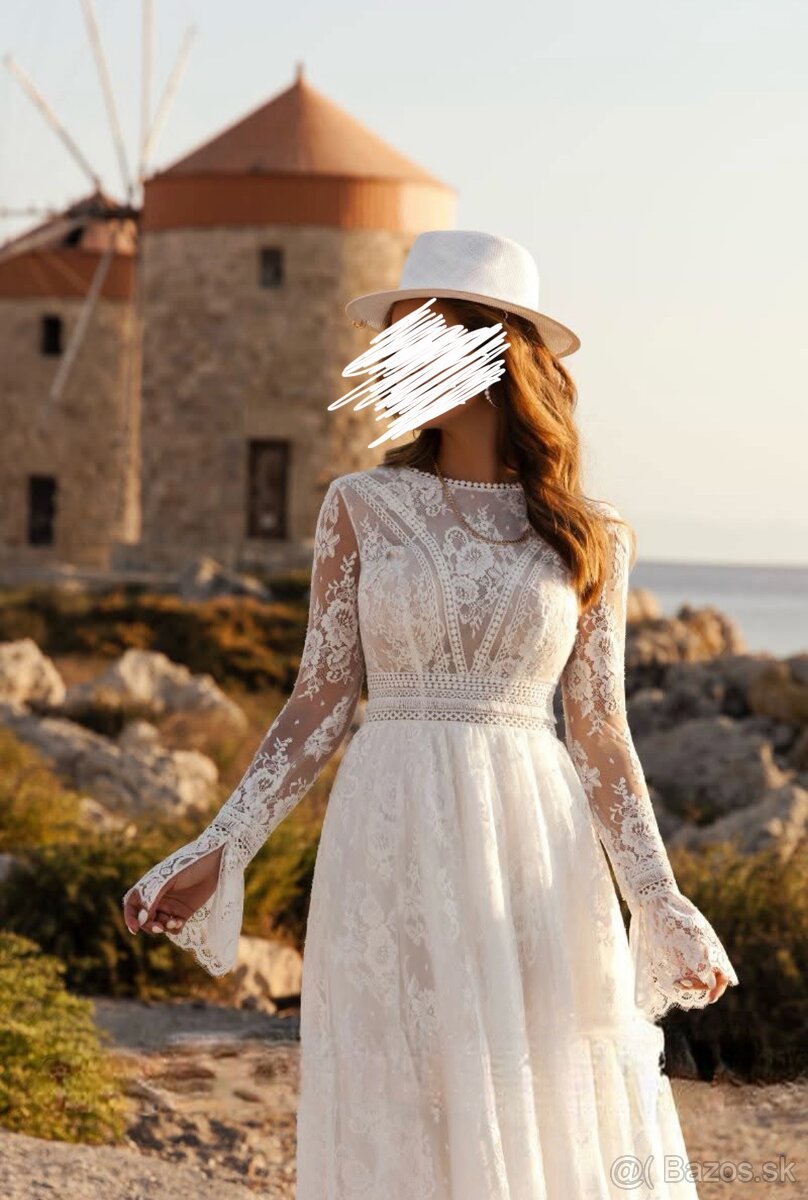 Svadobné boho šaty
