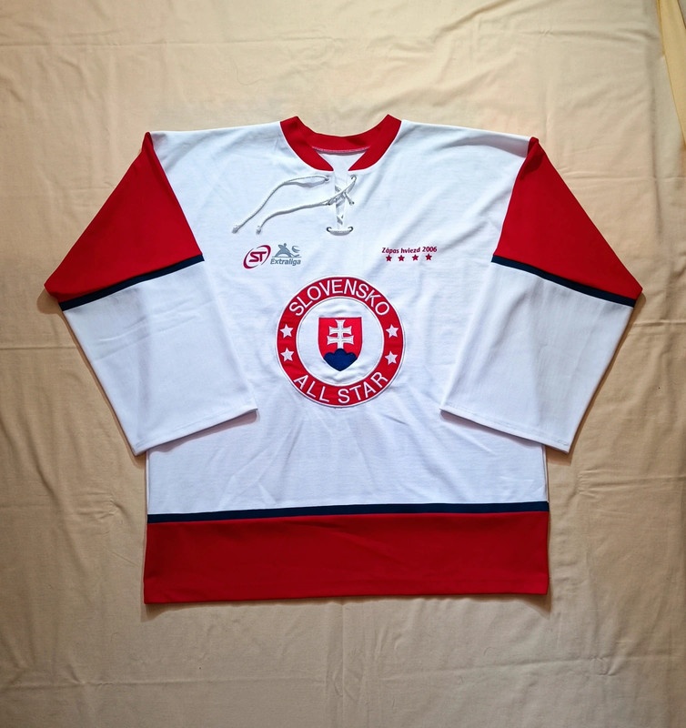 Slovensko hokejový dres zápas hviezd 2006 all stars L/XL