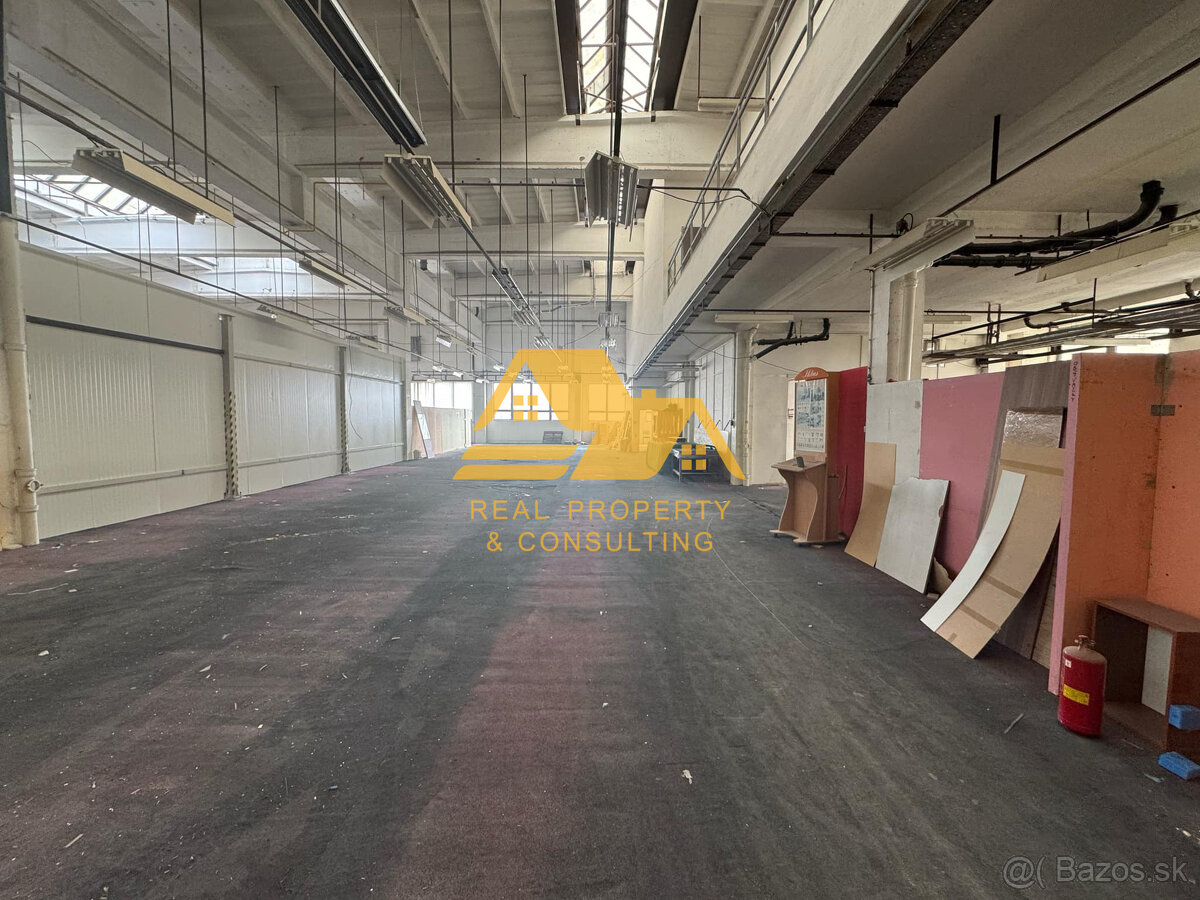 Prenajmem výrobnú halu v Nových Zámkoch
