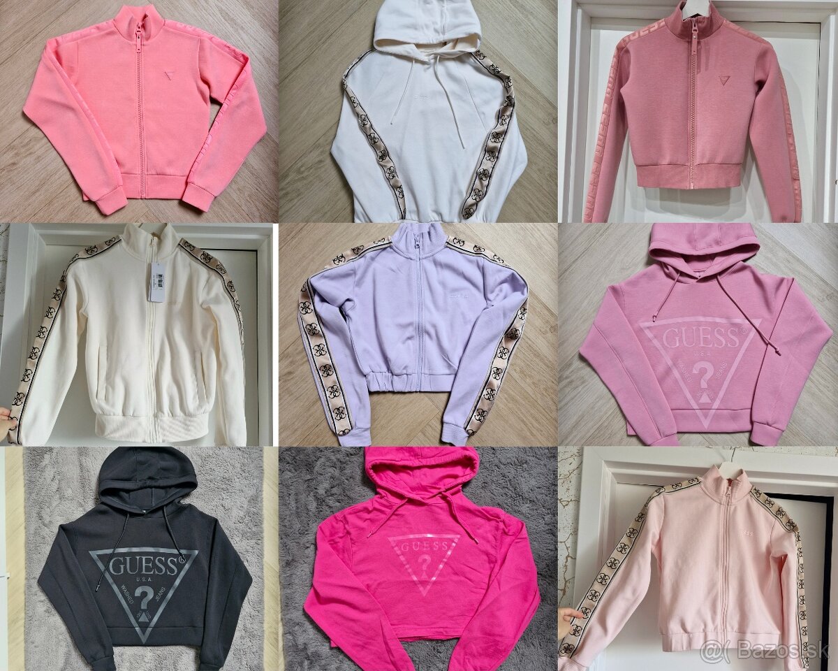 NOVE Guess mikina rozne druhy a farby XS (aj pre S)
