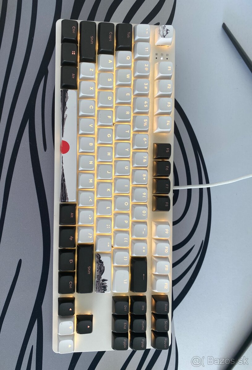 Predám mechanickú klávesnicu Dark Project 87 Fuji.