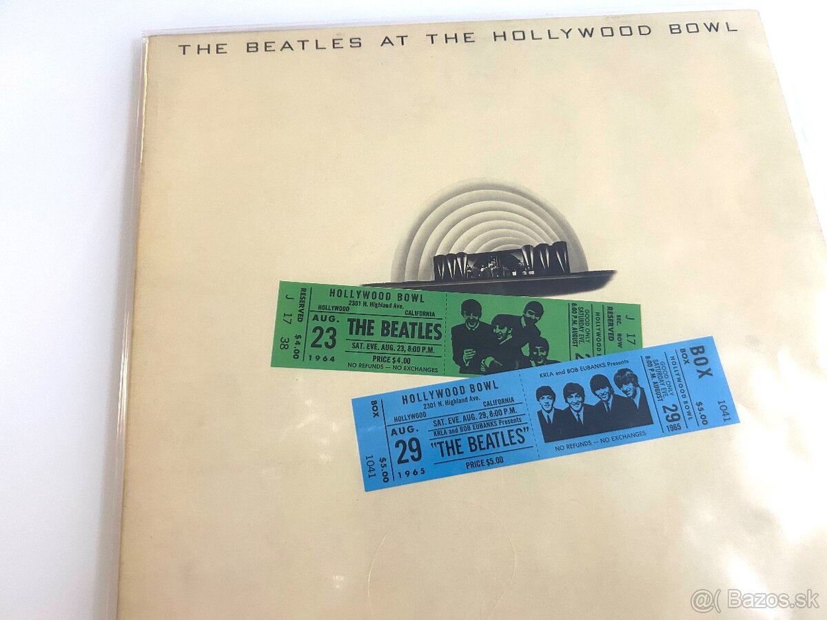 BEATLES -At the Hollywood bowl Lp
