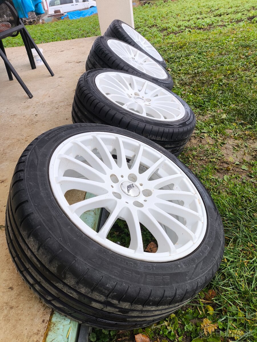 Alu disky AEZ R17 5x112 Škoda Seat Audi Volkswagen