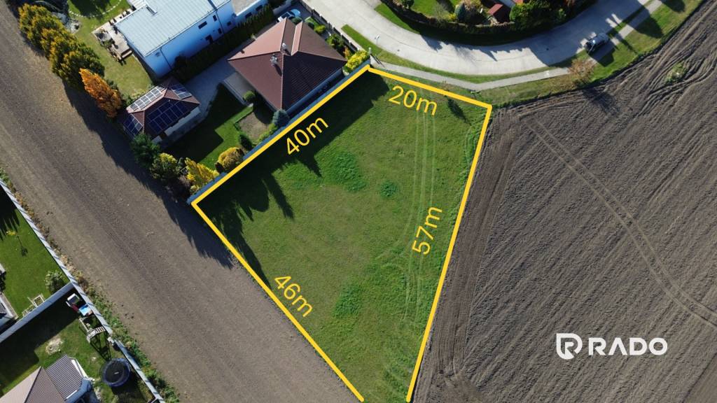 RADO | stavebný pozemok 1500 m² | Dunajská Streda - Kútniky