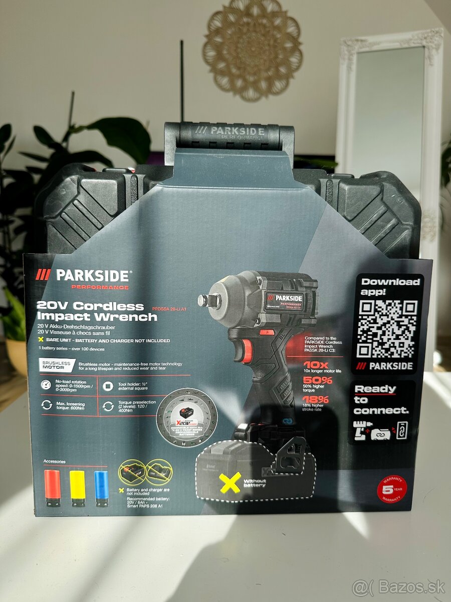 Parkside performance razovy utahovak nový