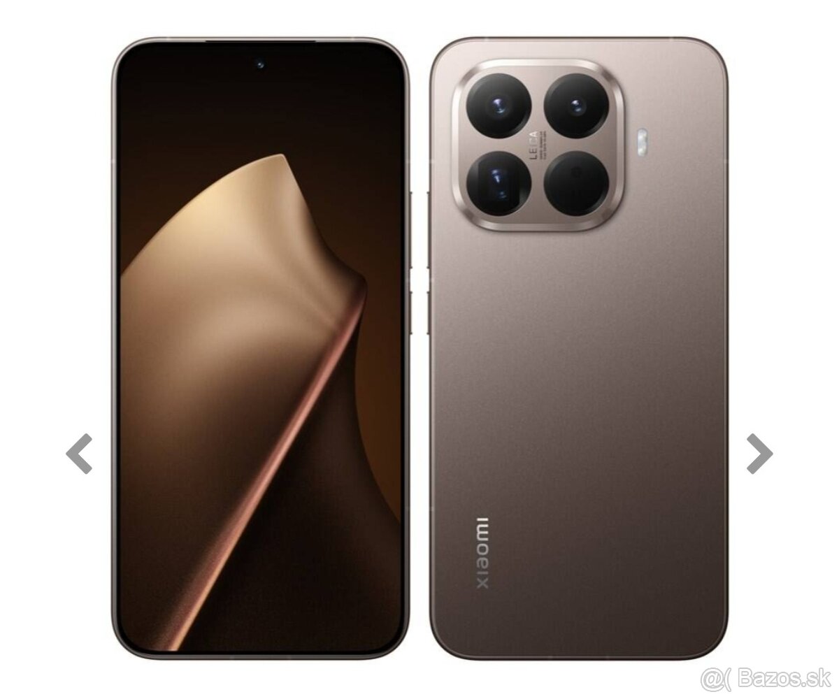 Kúpim nový xiaomi 15t pro 512GB 12GB RAM zlatý