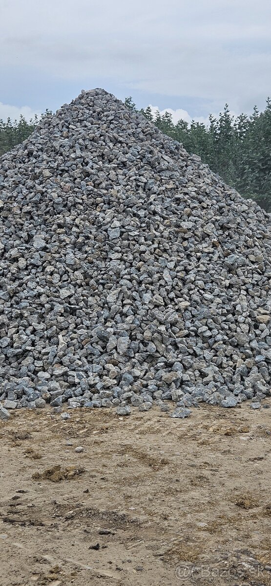 Drvený betón frakcie 0-63