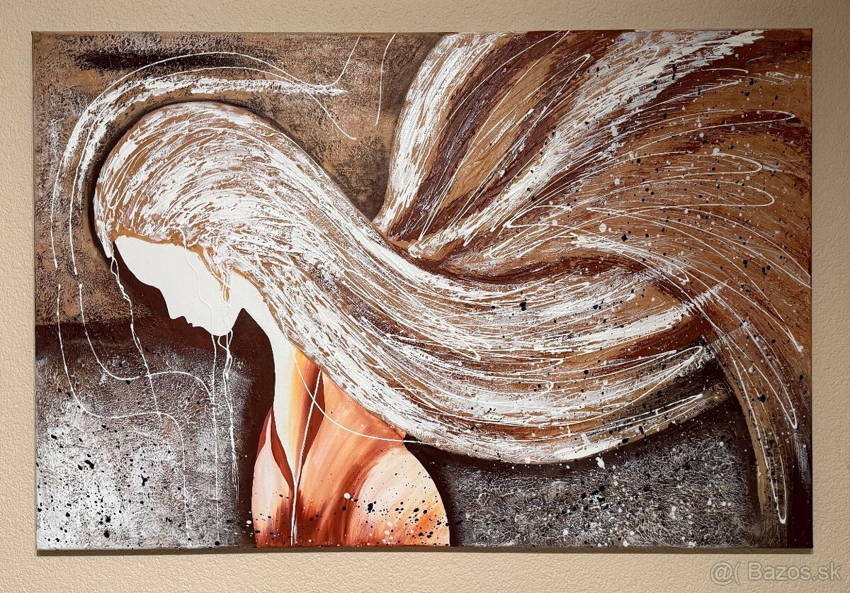 Obraz maľovaný 120x80