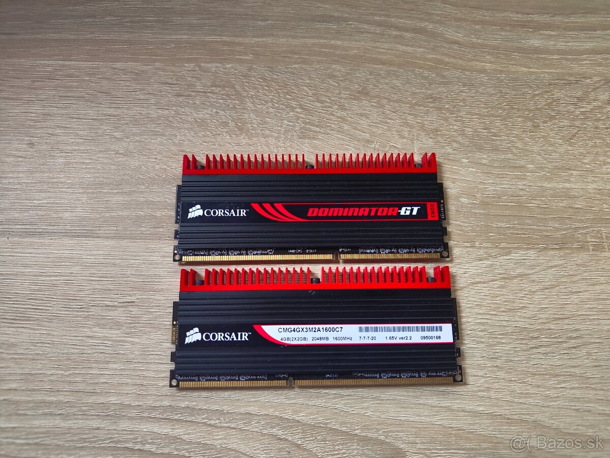 Predám DDR3 RAMky 4GB