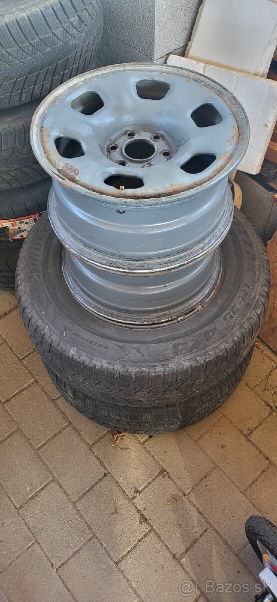 Disky/kolesá Nissan Navara D40