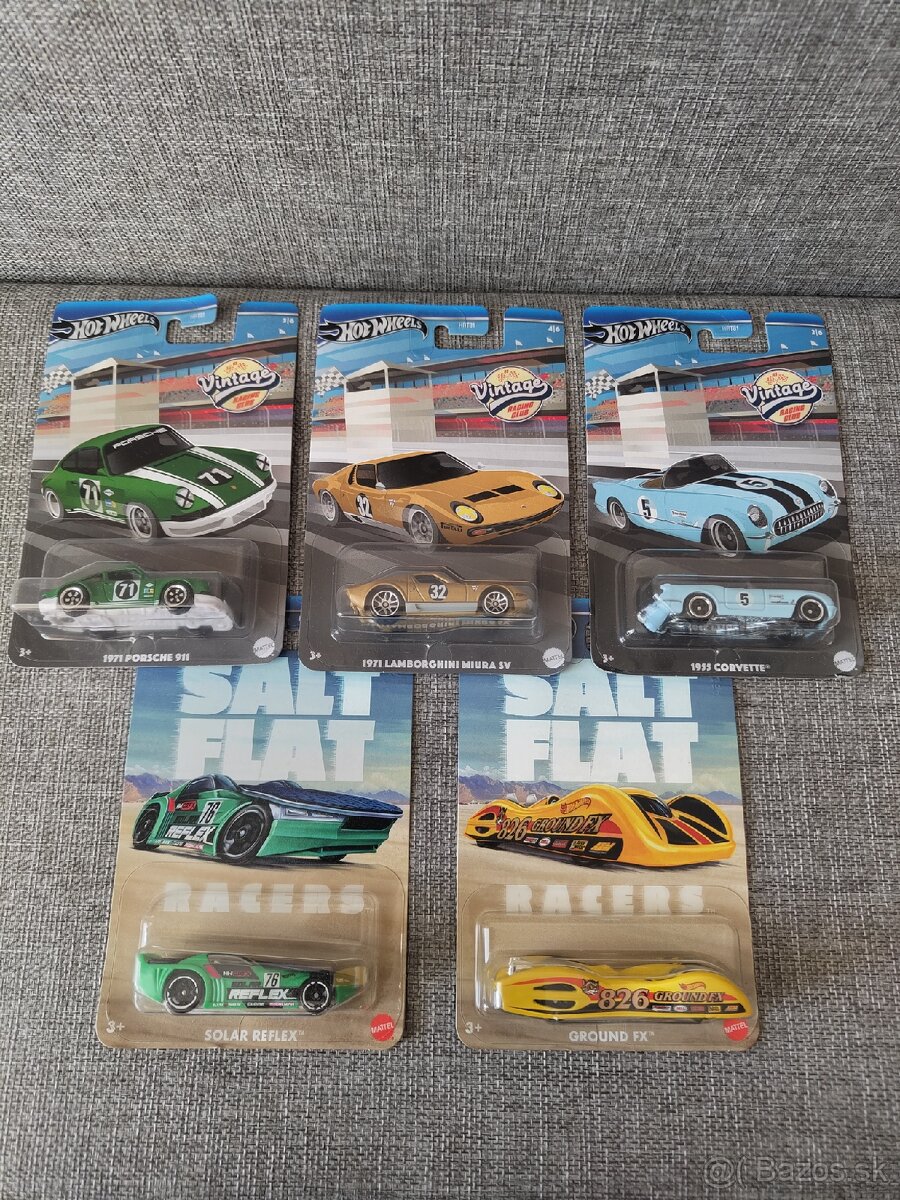 Hot Wheels autíčka - edície