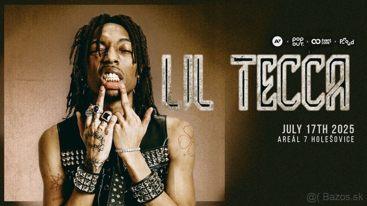 Predám 2x lístok na Lil Tecca do Prahy