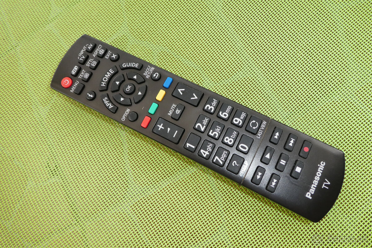 diaľkové ovládanie Panasonic