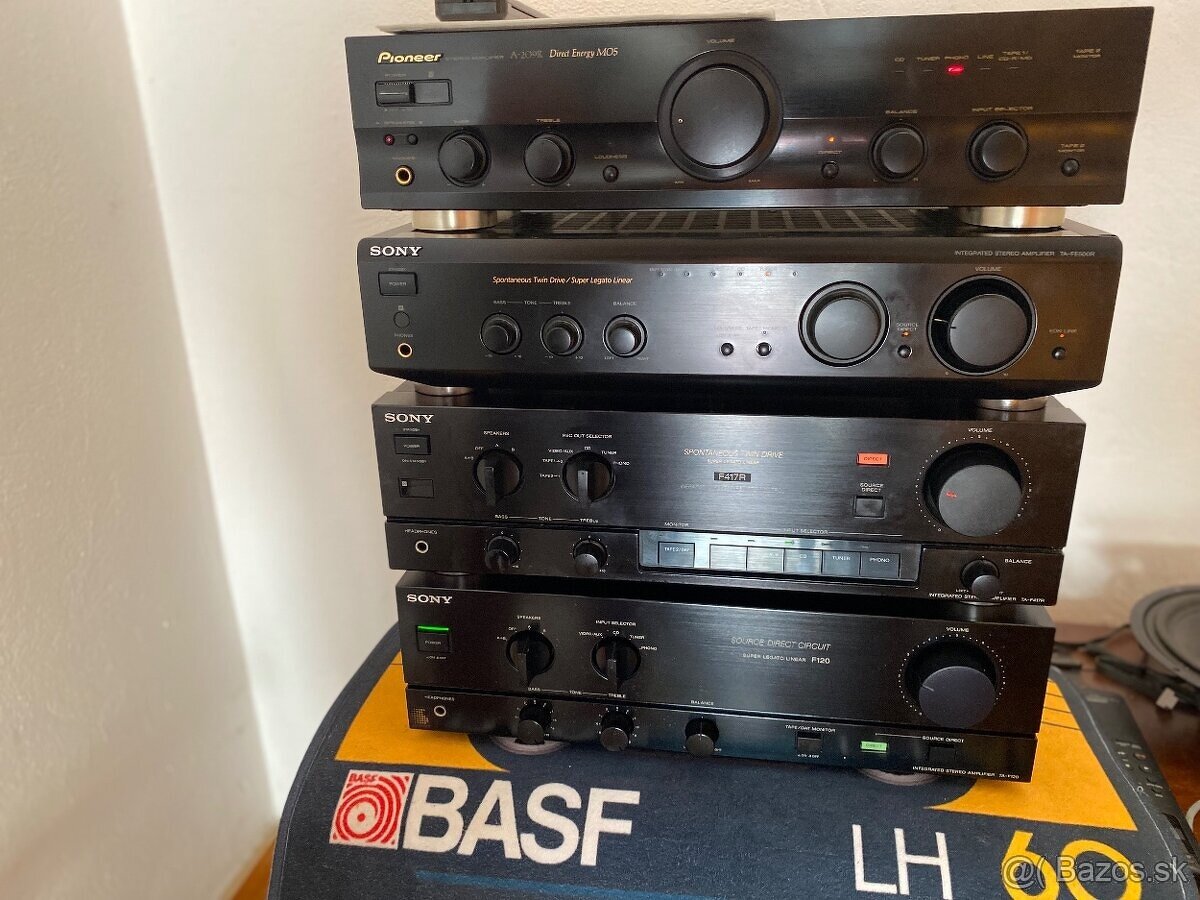 Predam zosilnovace 4x Sony ,Yamaha,Pioneer ....a ine HI-FI