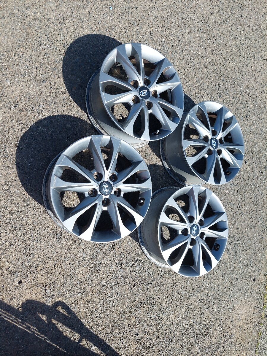 Predám hlinikove disky R16, 5x114,3
