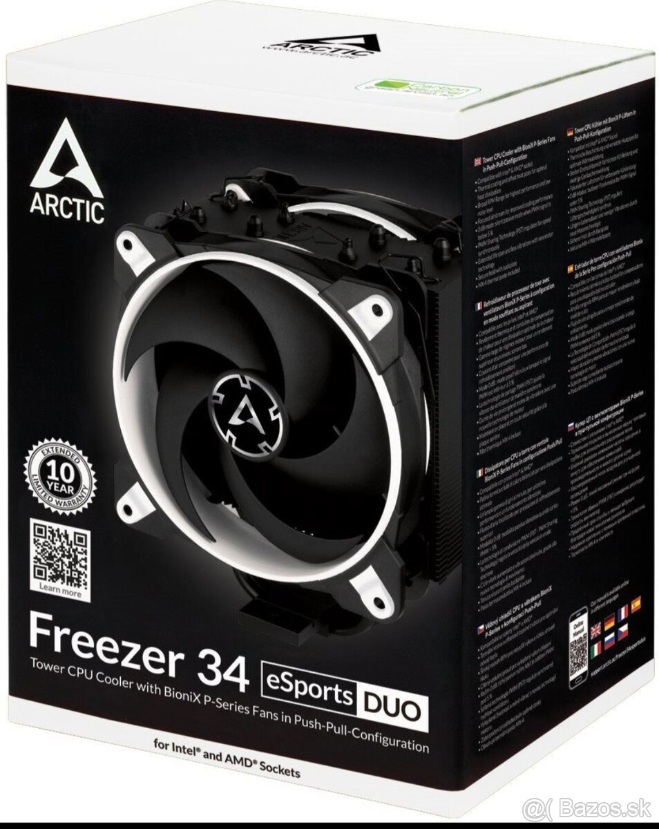 ARCTIC Freezer 34 eSports DUO White