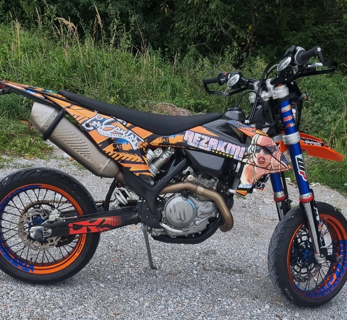 Ktm exc-f 500 supermoto
