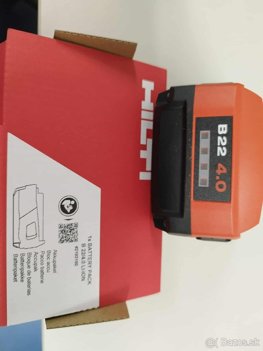 Hilti baterie B22/4.0