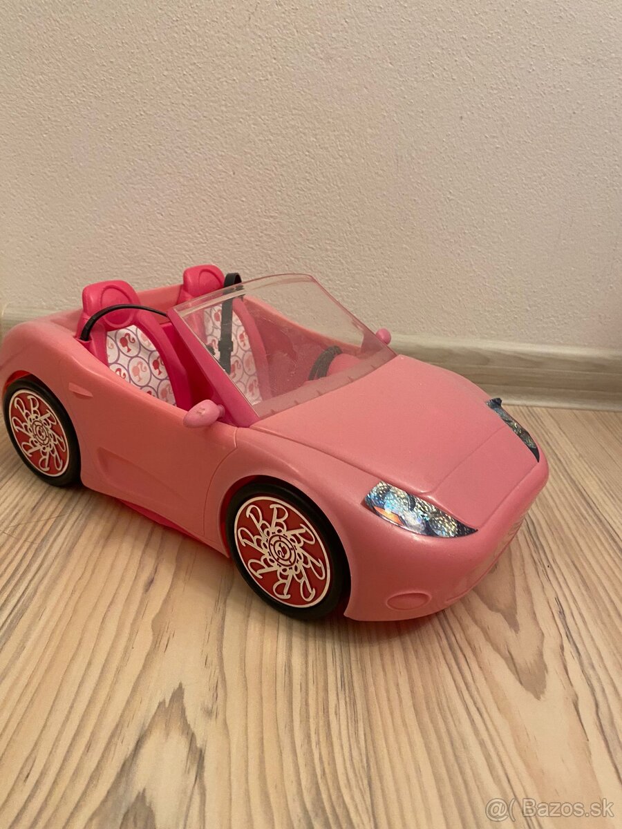Barbie auto a bicykel