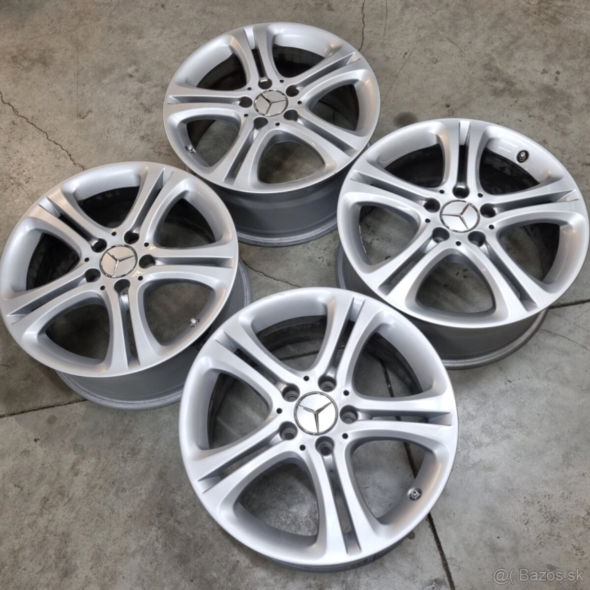 Hliníkové Mercedes disky 5x112 R17 7,5J ET52.5