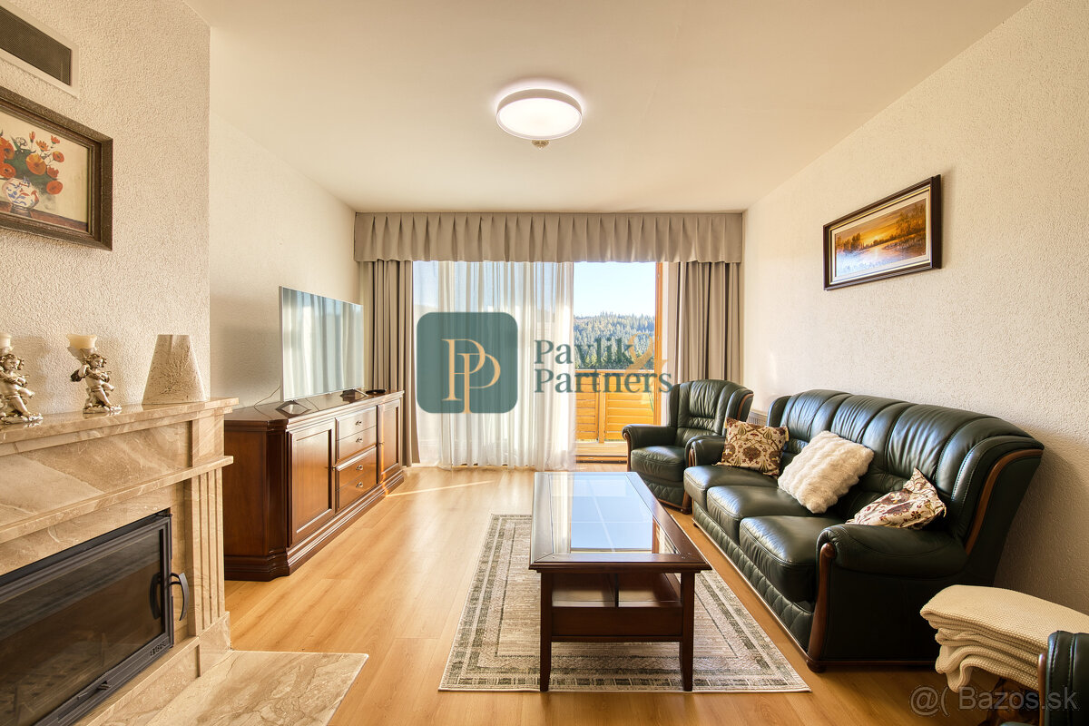 Prenájom 3 izbový apartmán, Hotel Residence Donovaly, garáž