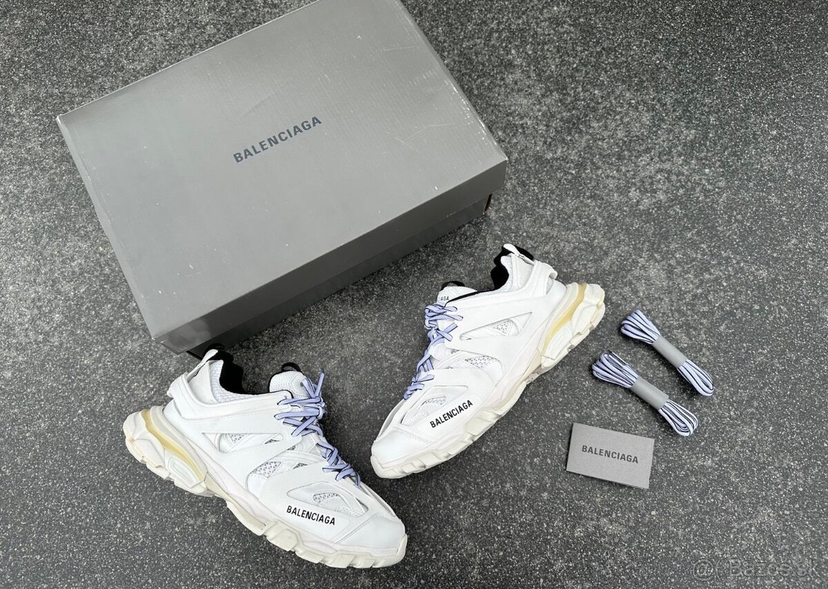 Balenciaga track white black tenisky