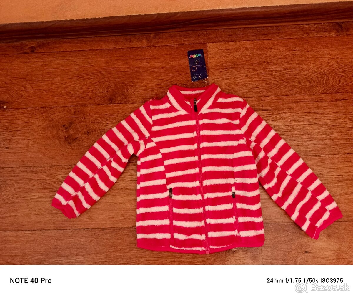 Dievčenská zimná mikina