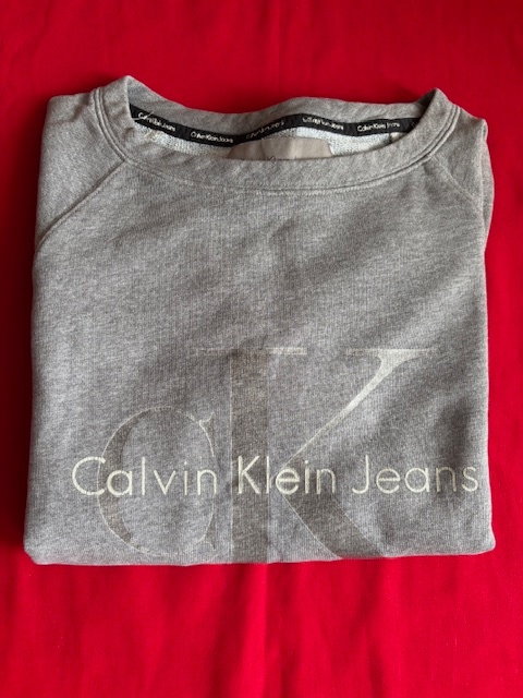 Calvin Klein - sivá mikina