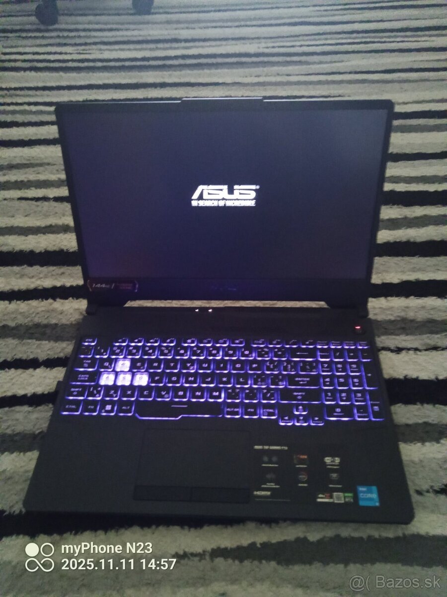 Asus TUF Gaming FX506H, i5-11400H, RTX 3050