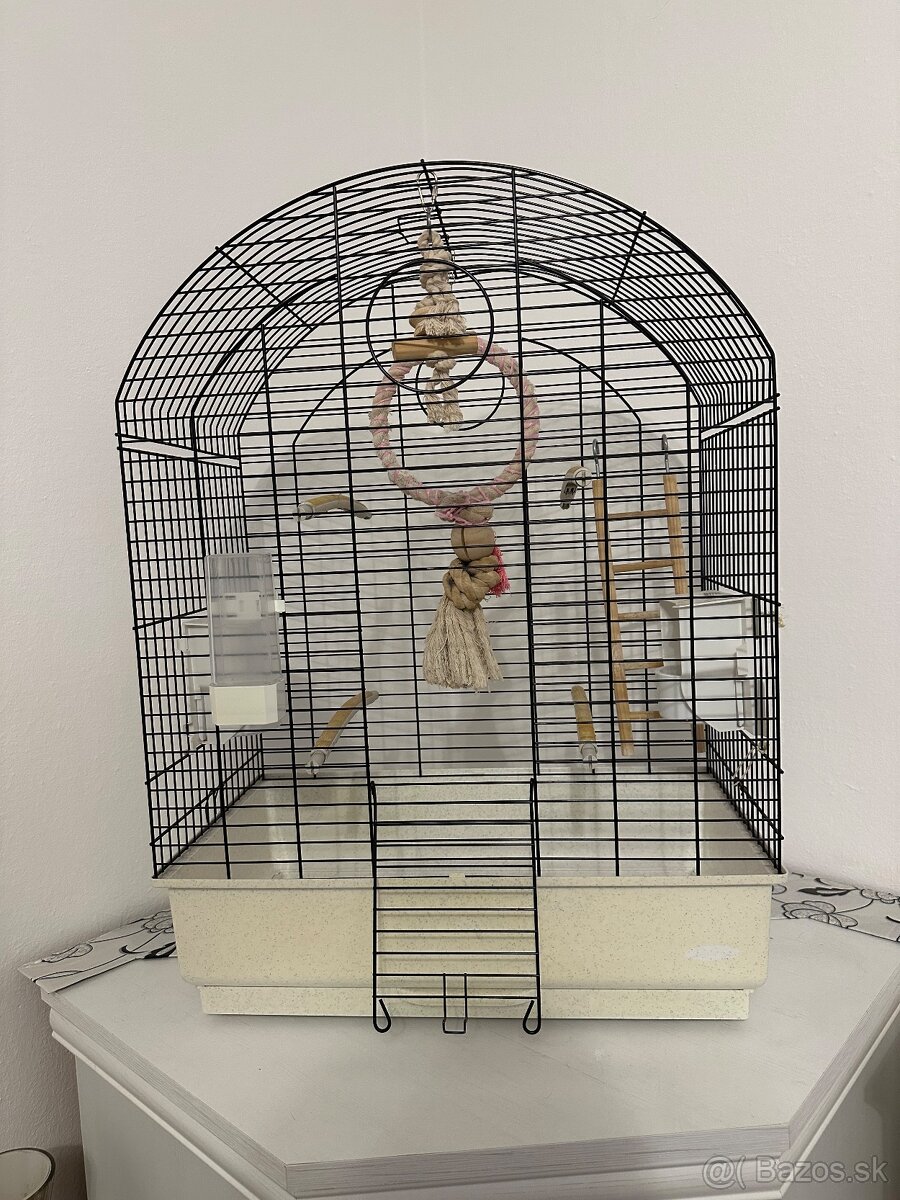 Klietka pre vtáky, papagáje