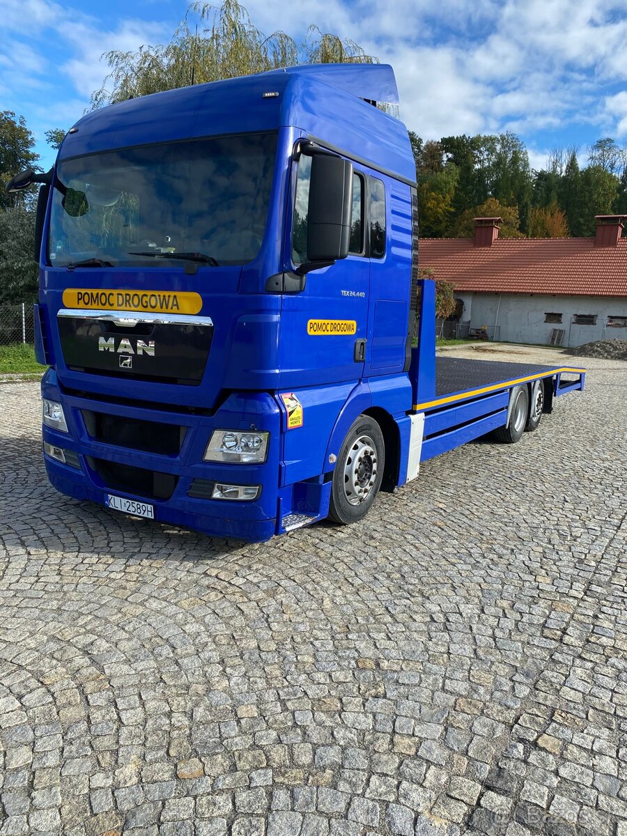 odtahovka silniční asistence Man tgx 4406x2