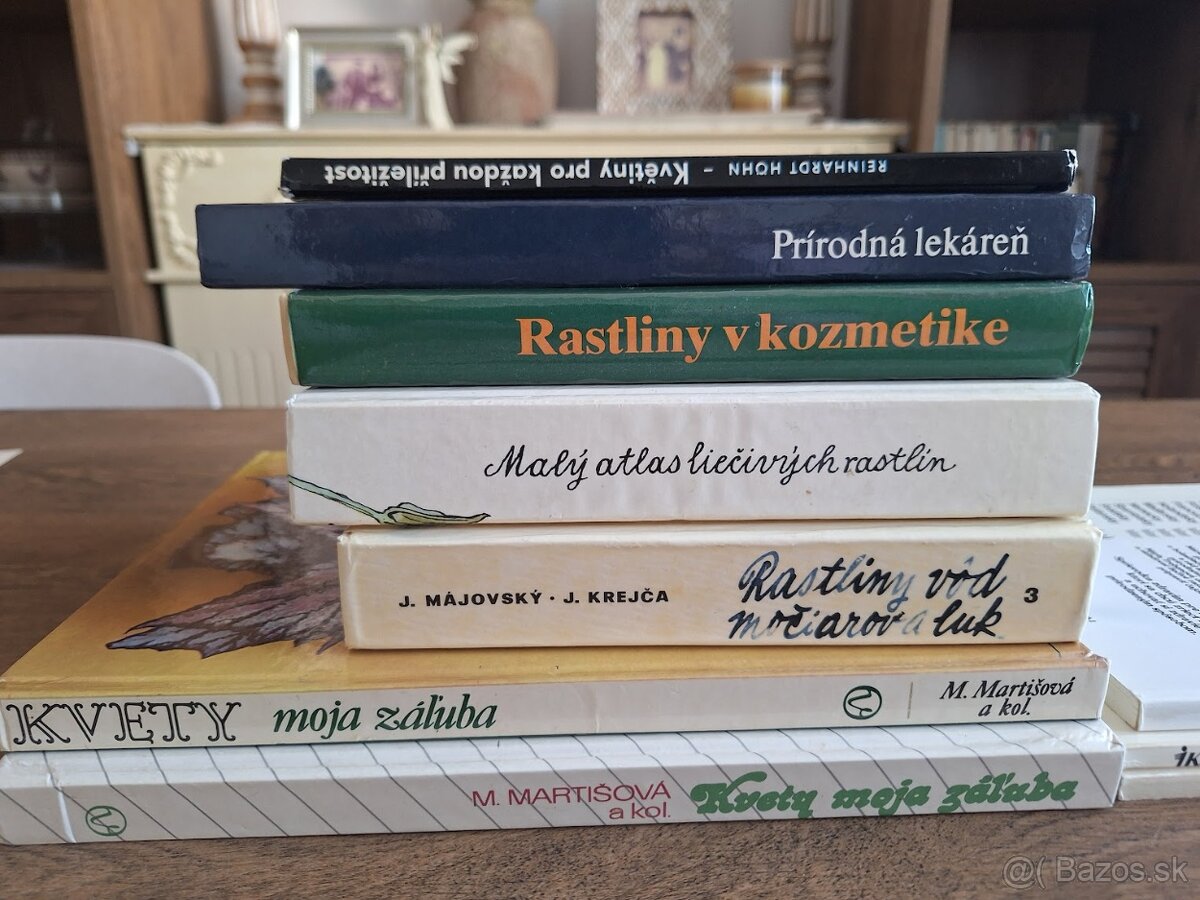 Knihy Márie Trebeňovej a iné o liečivých rastlinách