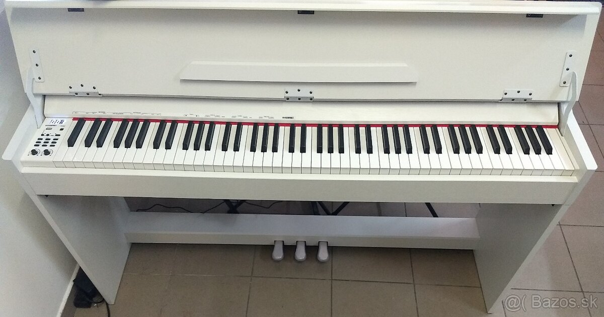 Predám biele digitálne piáno