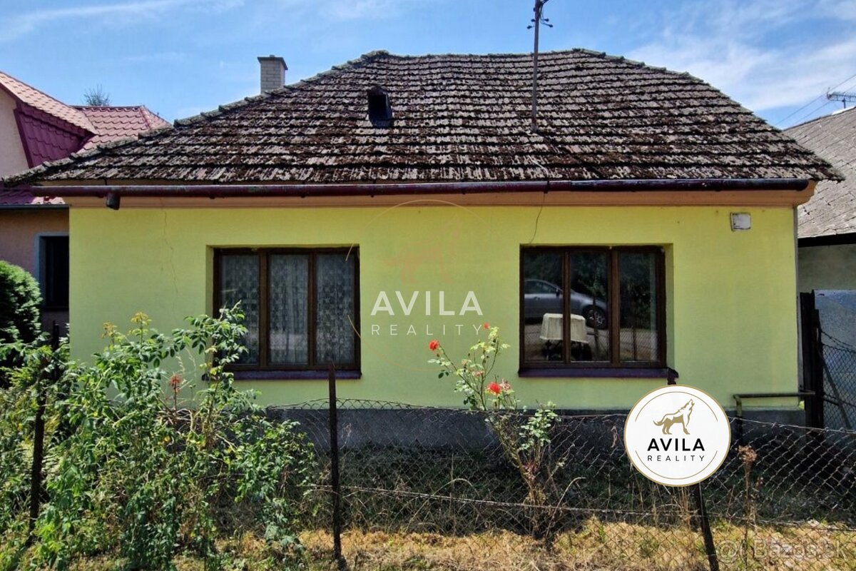 Na predaj RD v centre Dolné Srnie – pozemok 681 m²