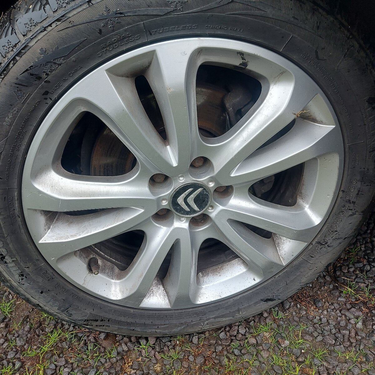 KOLESÁ CITROEN C5 5X108 225/50 17R ZIMNÉ