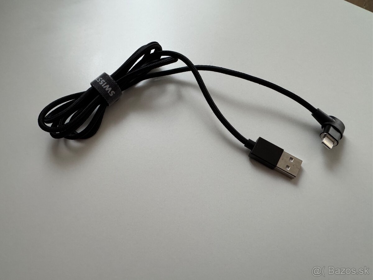 Swissten Arcade magnetický Lightning kábel s rýchlonabíjaním