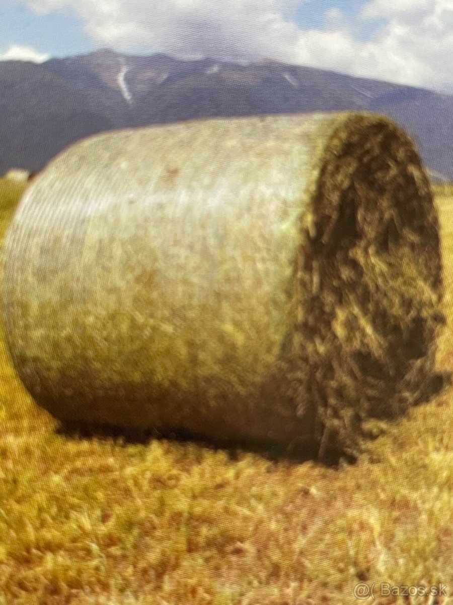 Predám velke okruhle balíkované SENO z biofarmy