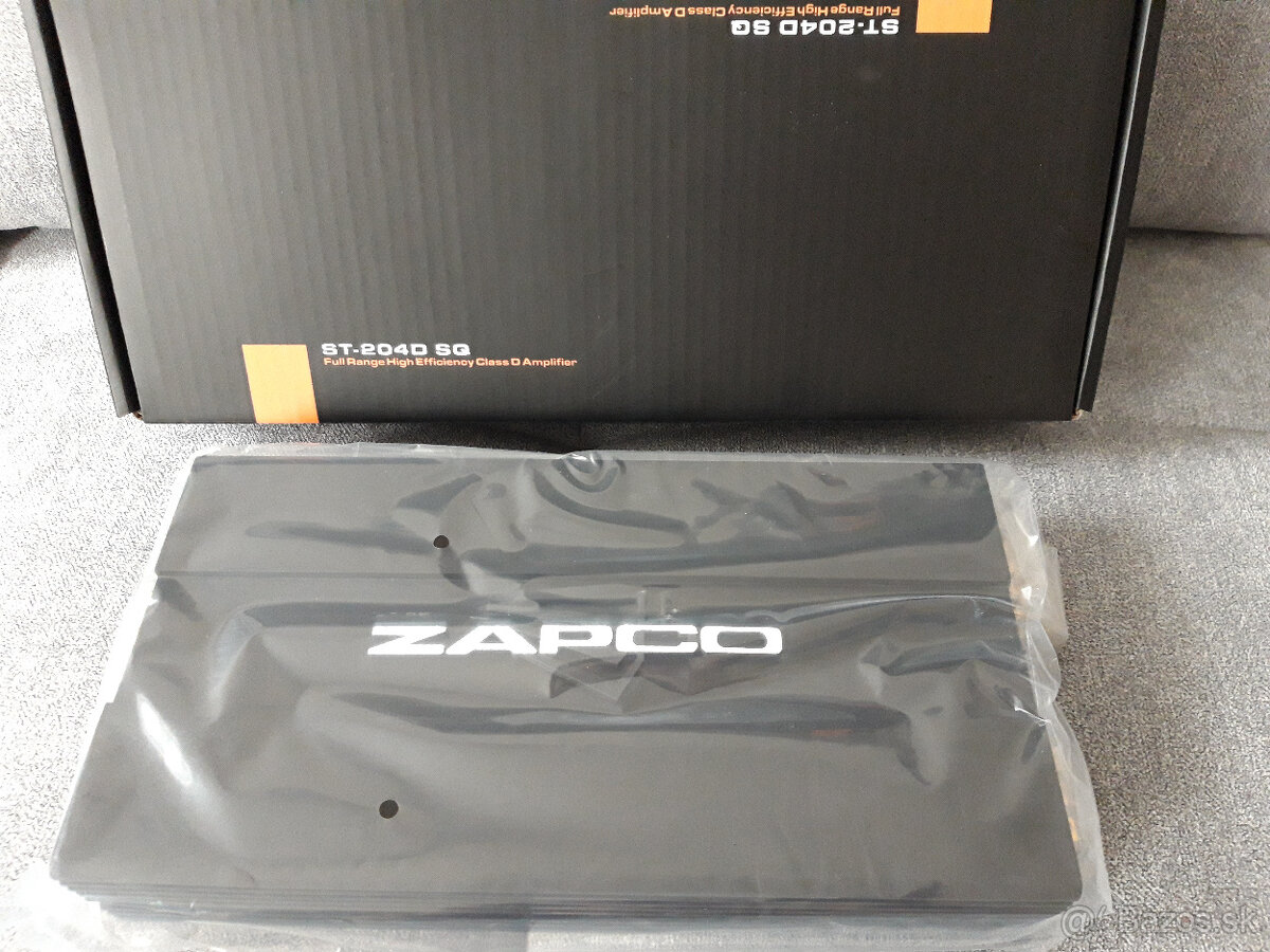 High-End Zapco SQ 4-kanál 4x180WRMS/4Ohm, 4x280WRMS/2Ohm