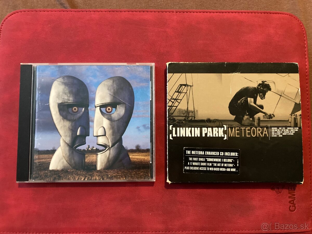 CD Pink Floyd a Linkin Park