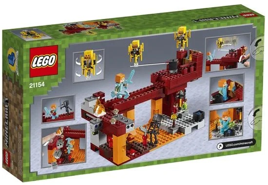 LEGO Minecraft 21154 Most ohnivákov