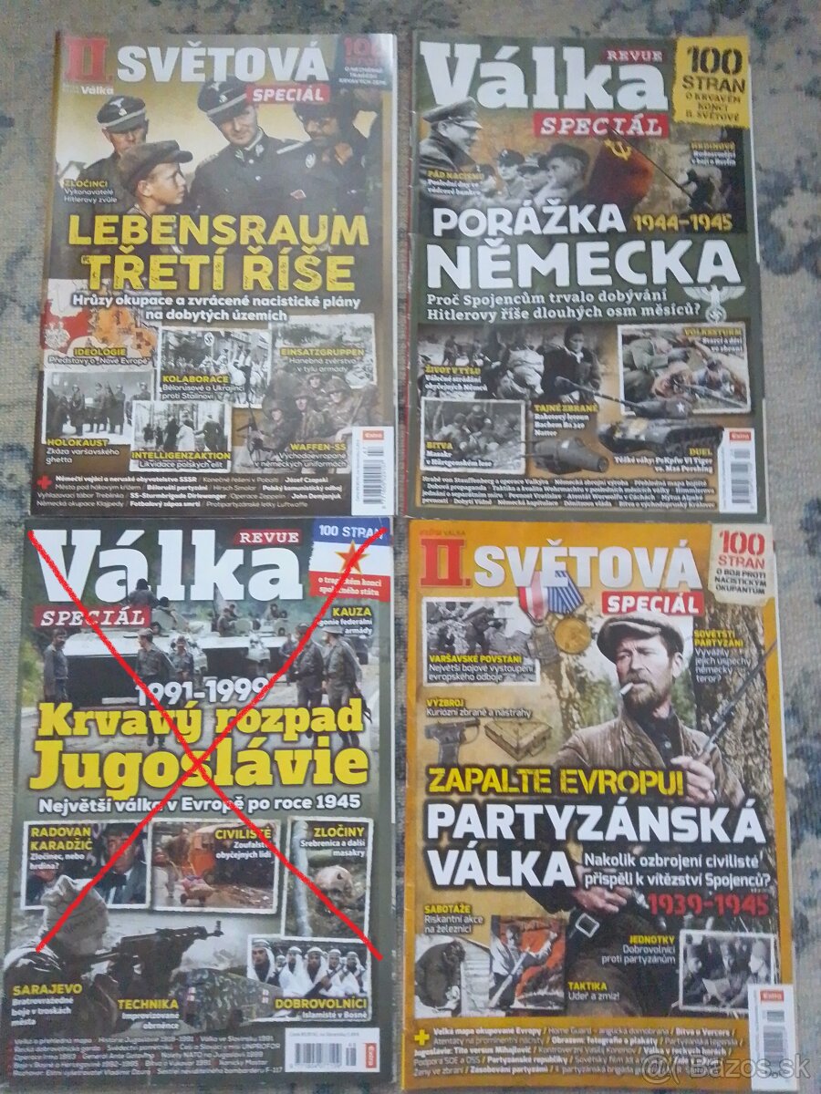 predam časopisy