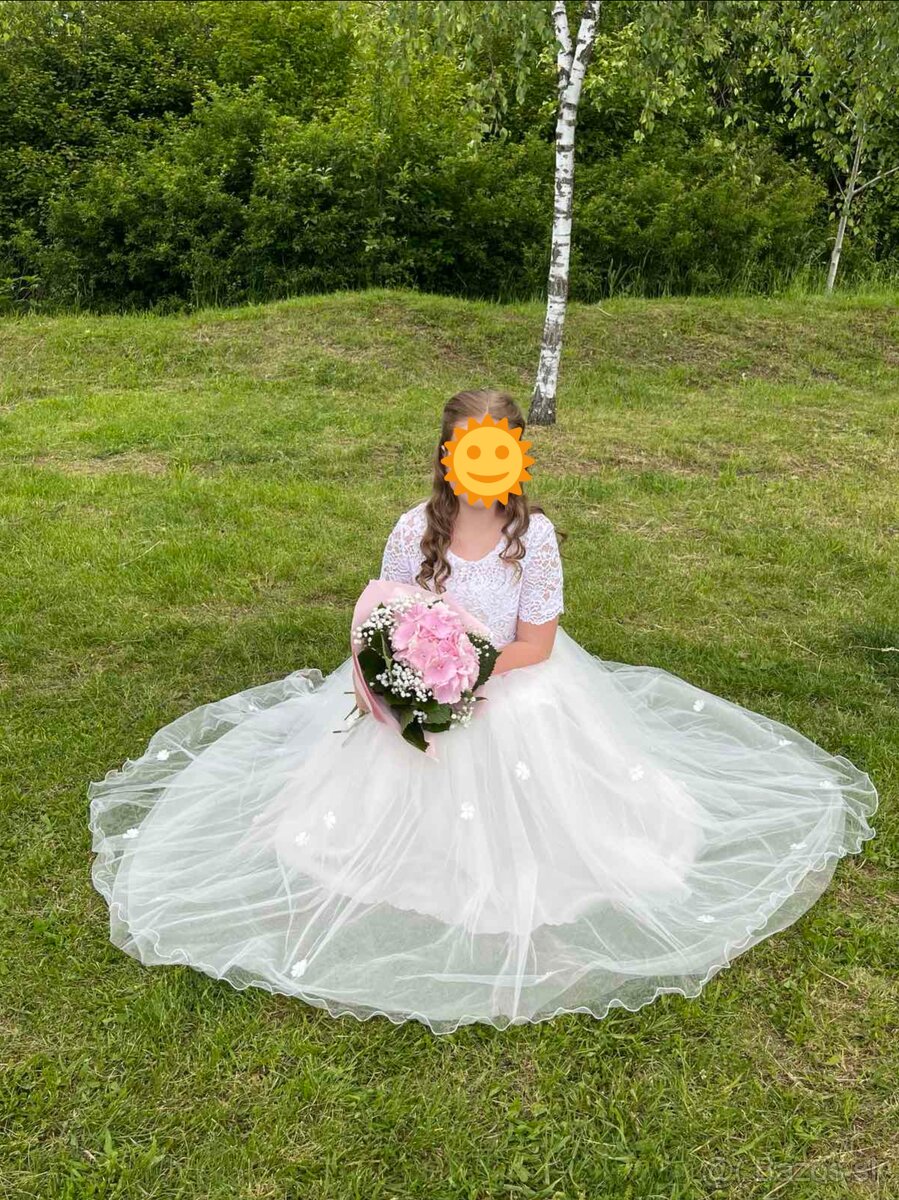 Šaty na 1.sv.prijímanie + balerinky