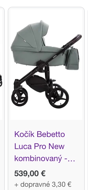 Kočík - dvojkombinácia