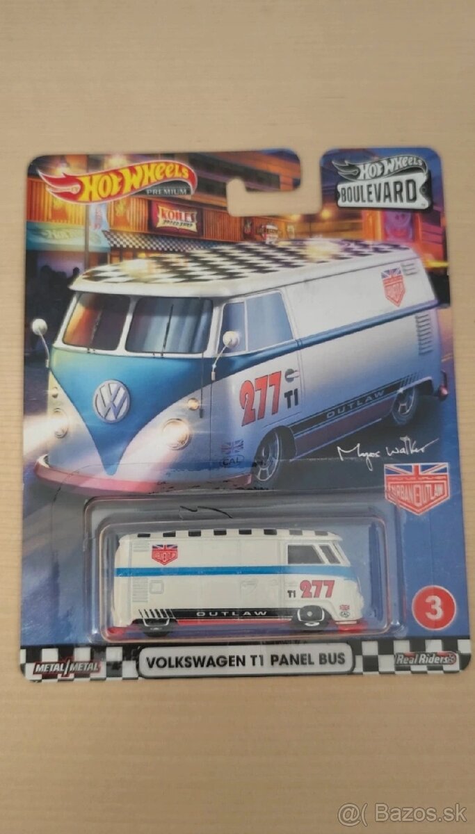 Hot wheels Volkswagen t1 magnus walker boulevard