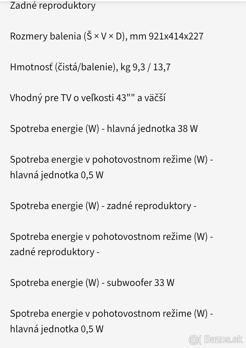 Soundbar lg s 60Q