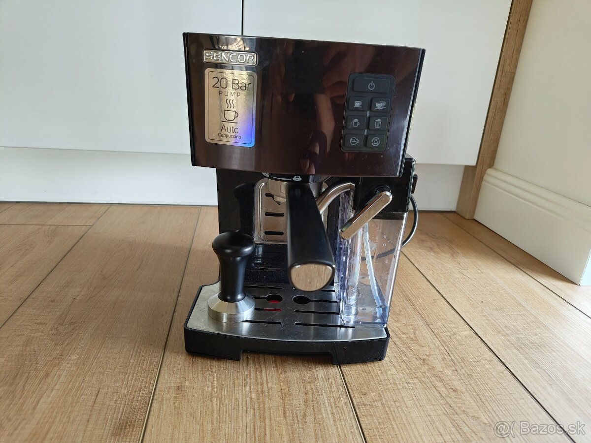 Predám pákový kávovar SENCOR SES 4050SS-EUE3 Espresso